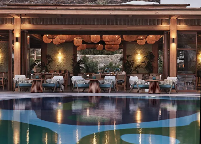 מלון Myconian Sunrise Relais & Chateaux